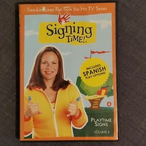 Signing Time Playtime Signs Volume 2